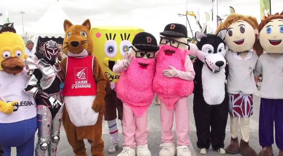 aperçu La course des mascottes 2016 
